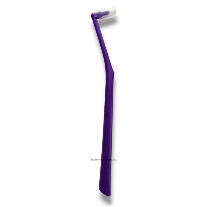 Healthy Smile Tuft Medium 9мм монопучкова зубна щітка, Фіолетова